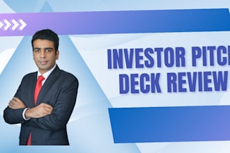 review your pitch deck and tell you exactly what investors will question