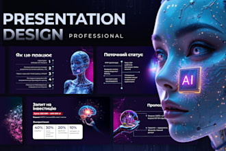 design a business presentation in figma