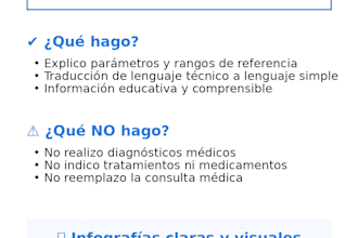 interpretacion de examenes de laboratorio, infografias
