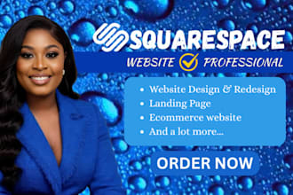 build squarespace website design, website development as a squarespace expert