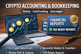 do crypto accounting and bookkeeping using koinly, cointracking, zenledge