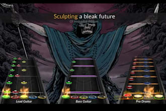 chart your song for clone hero, yarg, rockband
