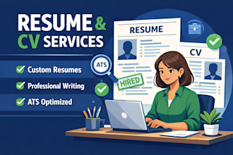 write and improve a professional ats friendly resume or CV