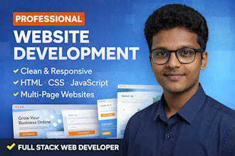 build full stack website development
