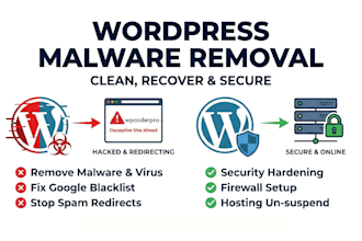 do wordpress malware removal, recover and secure wordpress