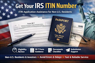 help you apply for irs itin number