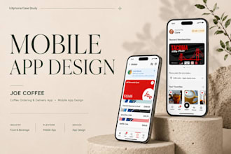 design UI UX, mobile apps and web apps in figma