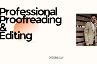 professionally proofread and edit any text fast