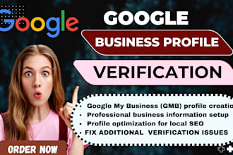 create and setup google my business gmb profile professionally