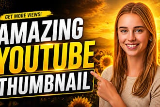 design high CTR youtube thumbnails for your videos