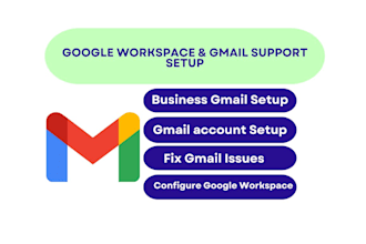 configure google workspace and fix gmail issues