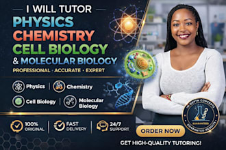 do physics, chemistry, cell biology, and molecular biology