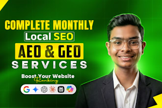 do local SEO off page authority backlinks with aeo and GEO