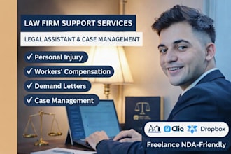 be your remote legal assistant for law firms