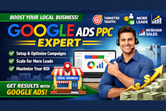 setup optimize and scale google ads PPC for local business leads