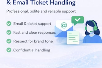 provide saas customer support via email and tickets