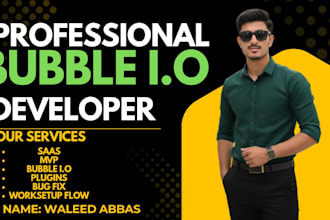 design bubble website bubble mvp saas bubble app developer