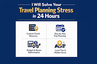 create a detailed custom travel itinerary and trip plan