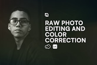 edit and enhance your raw photos using lightroom