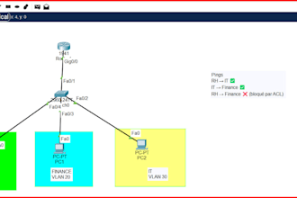 create a network project