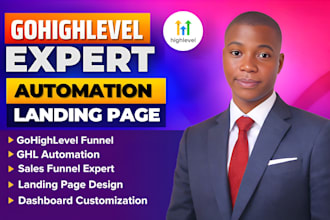 setup gohighlevel crm gohighlevel automation workflow funnel go highlevel expert