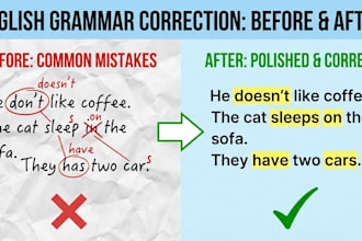 edit your english and spanish texts