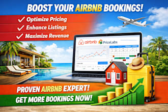 optimize pricelabs settings, airbnb pricing and listing to increase bookings