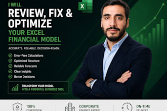 review, fix, and optimize your excel financial model