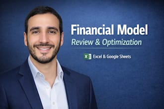 review and optimize your financial model in excel