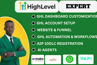 setup custom gohighlevel dashboard ghl agency dashboard customization ghl report