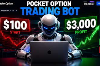 code pocket option automated script, indicator and strategy for options