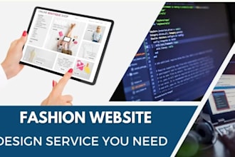 develop advanced clothing website, ecommerce business website development