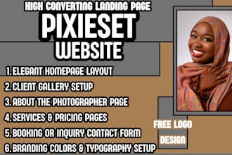 pixieset website pixieset gallery setup photographer pixieset setup