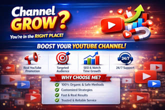 do organic youtube video promotion channel promotion video marketing
