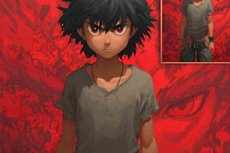 do a anime character for you