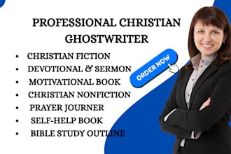 write your christian book or ebook