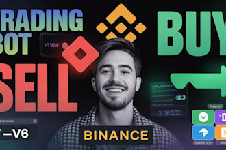 build smart ai crypto trading bot for binance and bybit with grid