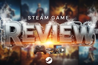 test and review your game on steam or android game