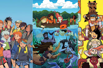 comic book illustration with comic book illustrator