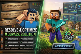 build fix optimize minecraft modpack convert forge mod to fabric datapack serve