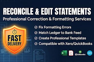 convert bank statement PDF to excel or editable format, CSV