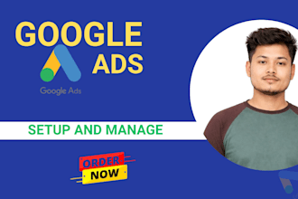 setup and audit google ads ppc search pmax display campaign as a expert in sem