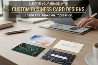 design a professional and modern business card