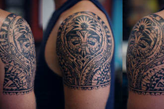 design your polynesian tribal tattoo