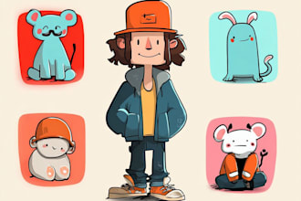 create fun and custom doodle illustrations for any purpose