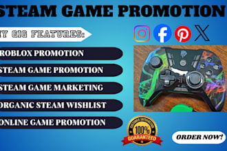 steam game promotion, game promotion for steam game wishlist