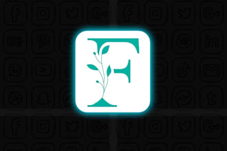 design modern app logo