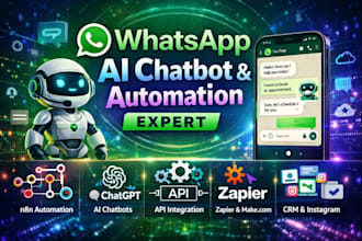 n8n automation whatsapp ai agent whatsapp ai chatbot whatsapp ai assistances api