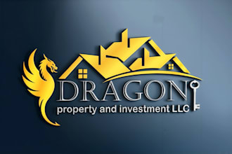 design creative architecture, contraction, real estate logo