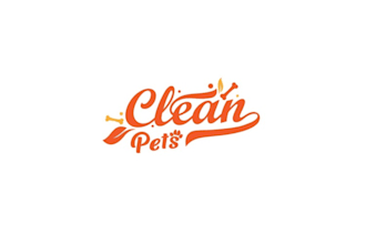 design organic pet health products brand logo